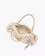 The Cristina Small Satchel ivory